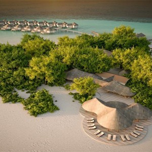 Drift Thelu Velga Retreat - Luxury Maldives Honeymoon packages - Aerial view