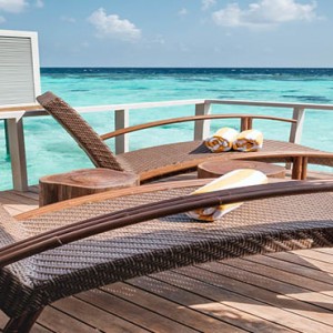 Drift Thelu Velga Retreat - Luxury Maldives Honeymoon packages - Water Villa sun deck