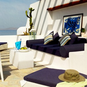 EXECUTIVE SEA VIEW SUITE 7 - Mykonos Grand Hotel and Resort - luxury Greece honeymoon Packages