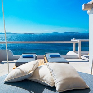 EXECUTIVE SEA VIEW SUITE - Mykonos Grand Hotel and Resort - luxury Greece honeymoon Packages