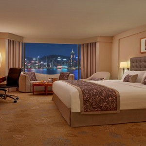 Hong Kong Honeymoon Packages Kowloon Shangri La Deluxe Harbour View Room1