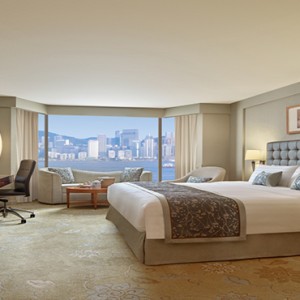 Hong Kong Honeymoon Packages Kowloon Shangri La Deluxe Harbour View Room2