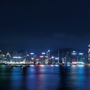 Hong Kong Honeymoon Packages Kowloon Shangri La Exterior View At Night