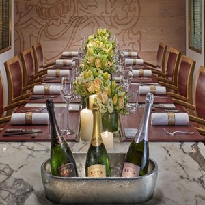 Hong Kong Honeymoon Packages Mandarin Oriental Hong Kong The Krug Private Dining