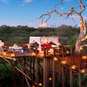 Lion Sands Game Reserve - Luxury South Africa Honeymoon Packages - Chalkley treehouse