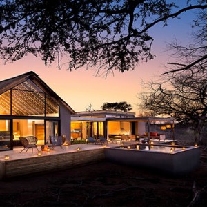 Lion Sands Game Reserve - Luxury South Africa Honeymoon Packages - Ivory lodge exterior