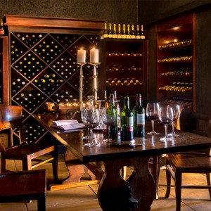 Lion Sands Game Reserve - Luxury South Africa Honeymoon Packages - Narina Lodge wine cellar