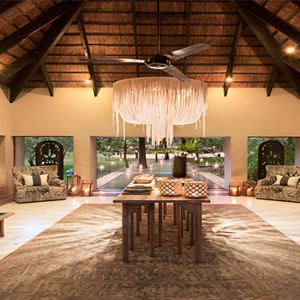 Lion Sands Game Reserve - Luxury South Africa Honeymoon Packages - River lodge reception