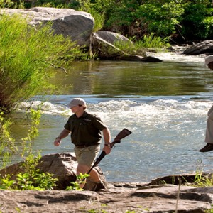 Lion Sands Game Reserve - Luxury South Africa Honeymoon Packages - bush walk