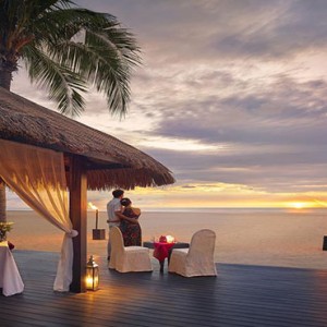 Malaysia Honeymoon Packages Shangri La Rasa Ria Resorts And Spa Private Dining1