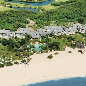 Malaysia Honeymoon Packages Shangri La Rasa Ria Resorts And Spa Aerial View