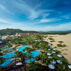 Malaysia Honeymoon Packages Shangri La Rasa Ria Resorts And Spa Aerial View5