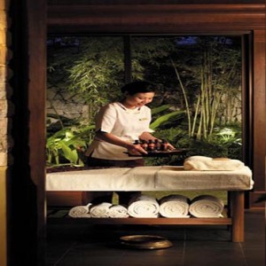 Malaysia Honeymoon Packages Shangri La Rasa Sayang Resort CHI Therapist In Villa