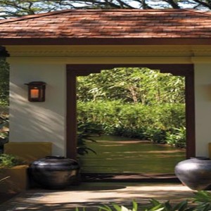 Malaysia Honeymoon Packages Shangri La Rasa Sayang Resort Garden Entrance