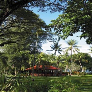 Malaysia Honeymoon Packages Shangri La Rasa Sayang Resort Ground And Gardens