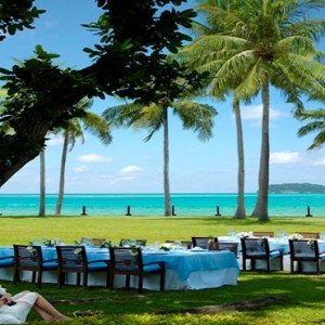 Malaysia Honeymoon Packages Shangri La Tanjung Aru Resort And Spa Wedding Setup