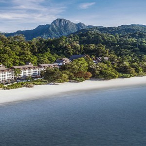 Malaysia Honeymoon Packages The Andaman Langkawi Exterior Helicopter View