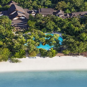 Malaysia Honeymoon Packages The Andaman Langkawi Aerial View