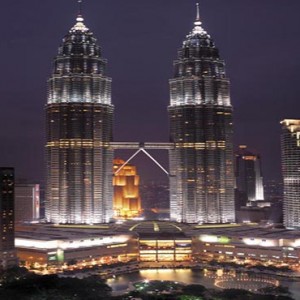Malaysia Honeymoon Packages Traders Kuala Lumpur Panoramic View At Night