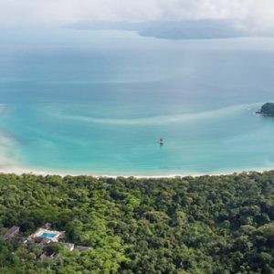 Malaysia Honeymoon Packages The Datai Langkawi Aerial View