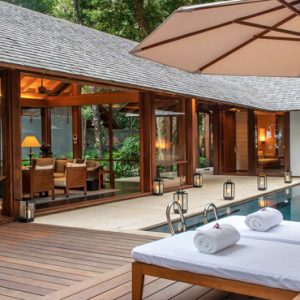 Malaysia Honeymoon Packages The Datai Langkawi One Bedroom Beach Villa Swimming Pool