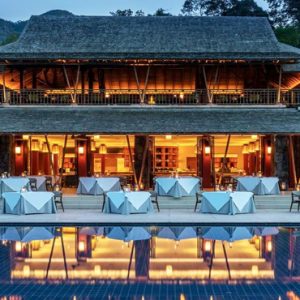 Malaysia Honeymoon Packages The Datai Langkawi Dining Room Exterior