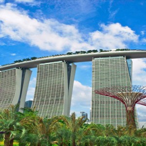 Marina Bay Sands - Luxury Singapore Honeymoon Packages - hotel exterior