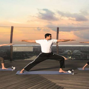 Marina Bay Sands - Luxury Singapore Honeymoon Packages - Yoga