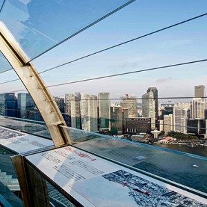 Marina Bay Sands - Luxury Singapore Honeymoon Packages - observation deck