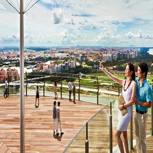 Marina Bay Sands - Luxury Singapore Honeymoon Packages - observation deck1