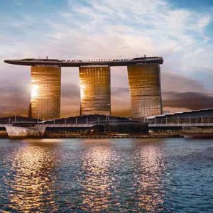 Marina Bay Sands - Luxury Singapore Honeymoon Packages - view of hotel