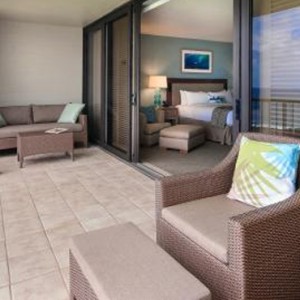 Ocean View Junior Double Suite - Turtle Bay Beach Resort - Luxury Hawaii Honeymoon Packages