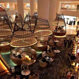 Pan Pacific Luxury Singapore Honeymoon Packages Atrium