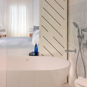 Premium Sea View Jacuzzi 2 - Mykonos Grand Hotel and Resort - luxury Greece honeymoon Packages