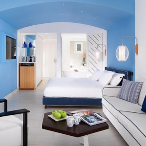 Premium Sea View Jacuzzi 5 - Mykonos Grand Hotel and Resort - luxury Greece honeymoon Packages