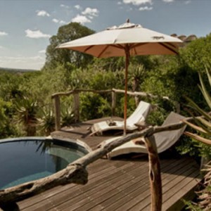 Pumba Private Game reserve - Luxury South Africa Honeymoon Packages - lodge pool