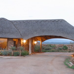 Pumba Private Game reserve - Luxury South Africa Honeymoon Packages - water lodge exterior