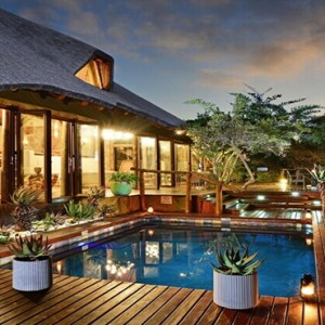 Shamwari Game Reserve - Luxury South Africa Honeymoon Packages - Bayethe Tented lodge exterior