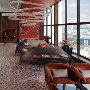 Singapore Honeymoon Packages Mandarin Oriental Club Lounge