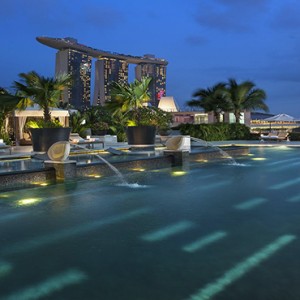 Singapore Honeymoon Packages Mandarin Oriental Wellness Pool