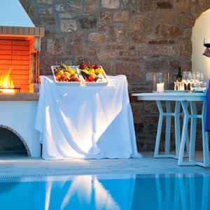 Suite with Private Pool 3 - Mykonos Grand Hotel and Resort - luxury Greece honeymoon Packages