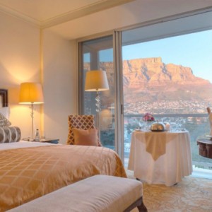 Taj Cape Town - Luxury South Africa Honeymoon Packages - Luxury Tower Rooms with Mountain view