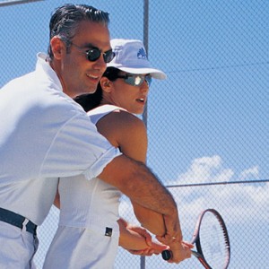 tennis - Mykonos Grand Hotel and Resort - luxury Greece honeymoon Packages