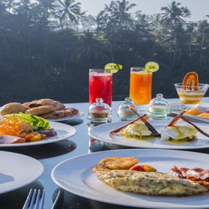 Bali Honeymoon Packages Viceroy Bali Breakfast With A View