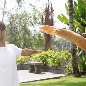 Bali Honeymoon Packages Viceroy Bali Couple Yoga