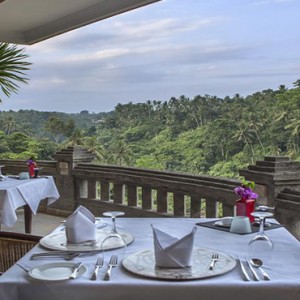 Bali Honeymoon Packages Viceroy Bali Restaurant View