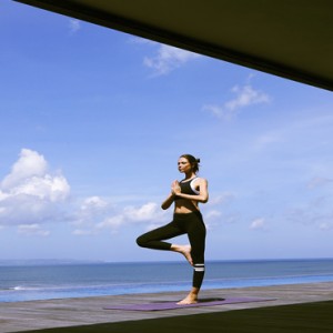 Bali Honeymoon Packages Alila Seminyak Yoga1