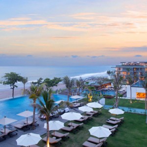 Bali Honeymoon Packages Alila Seminyak Aerial View