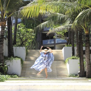 Bali Honeymoon Packages Alila Seminyak Hotel Entrance