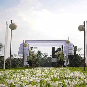 Bali Honeymoon Packages Alila Ubud Ubud Wedding Setup